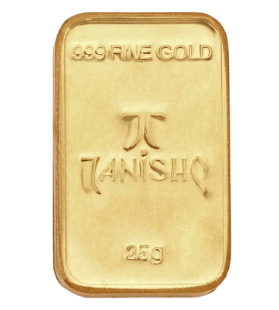 24 Karat Gold Biscuit
