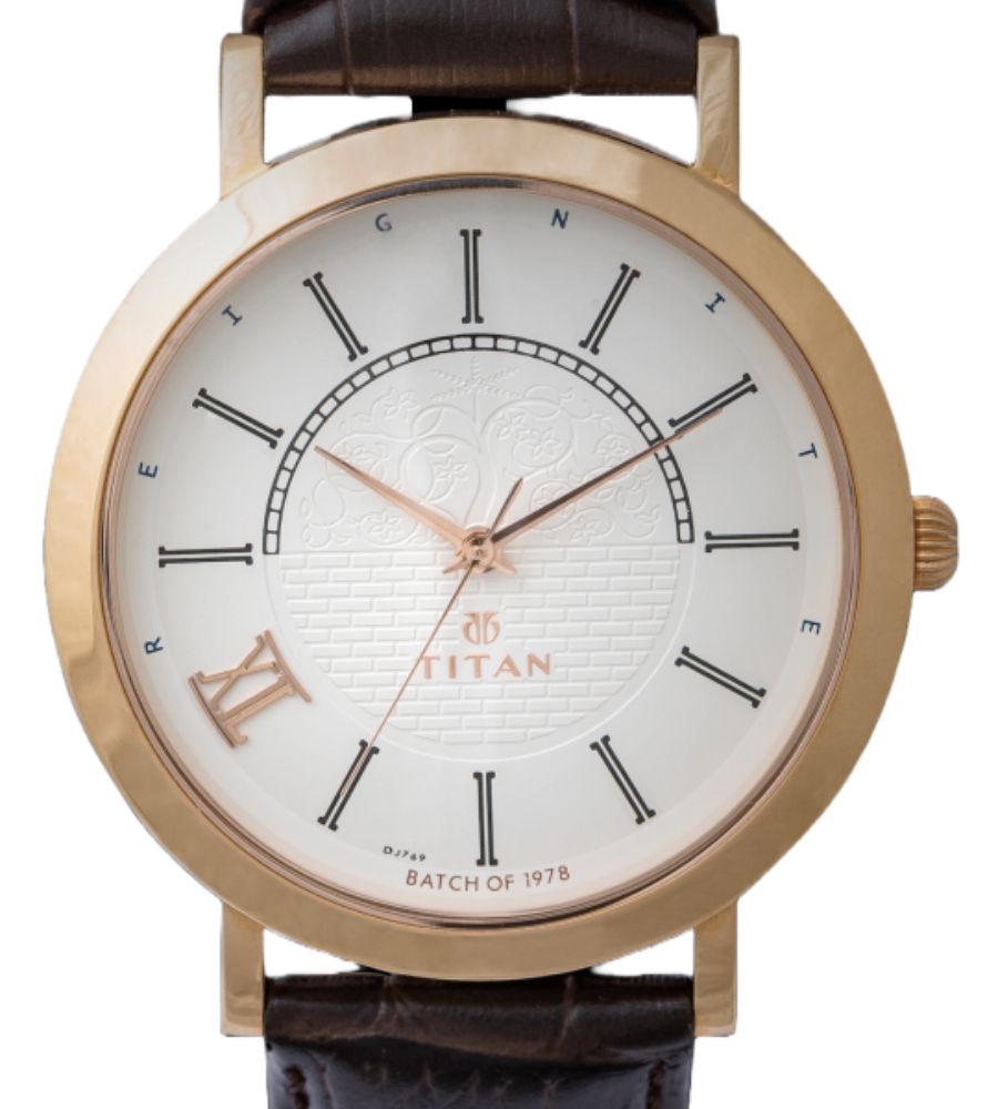 Titan Analog Watch Customized for IIM Ahmedabad Batch of 1978