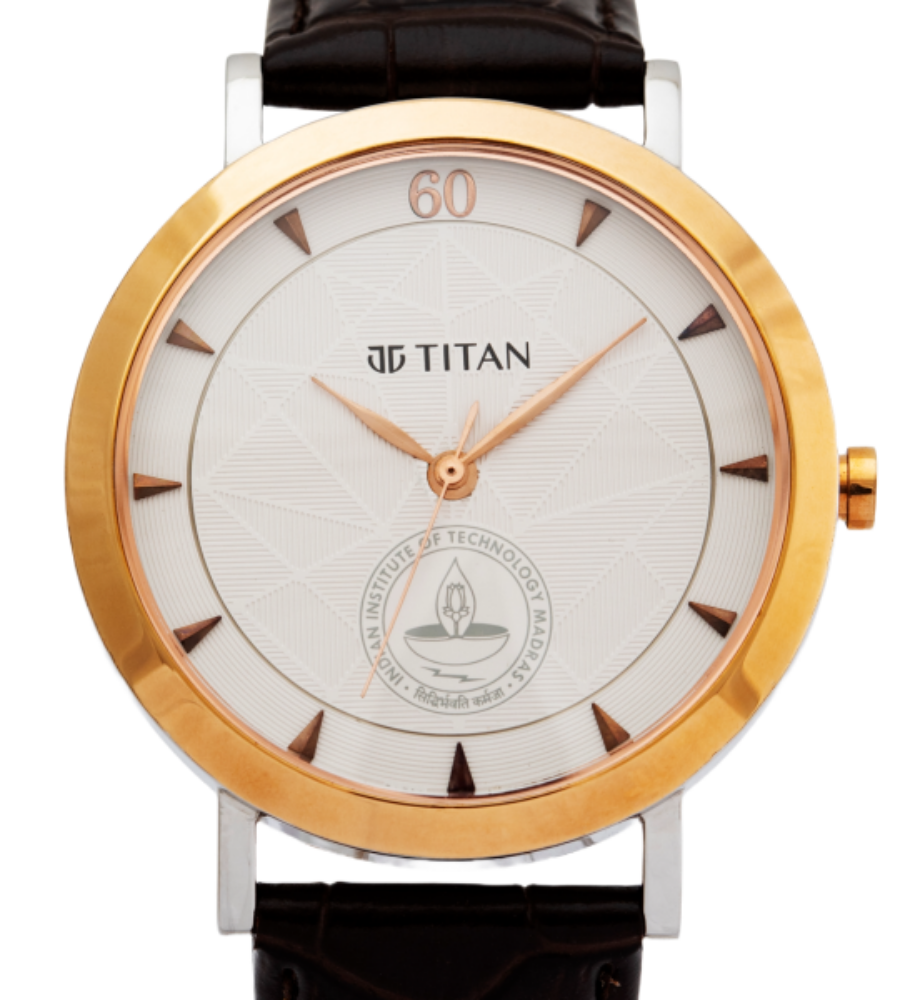 Titan Analog Watch Customized for IIT Madras