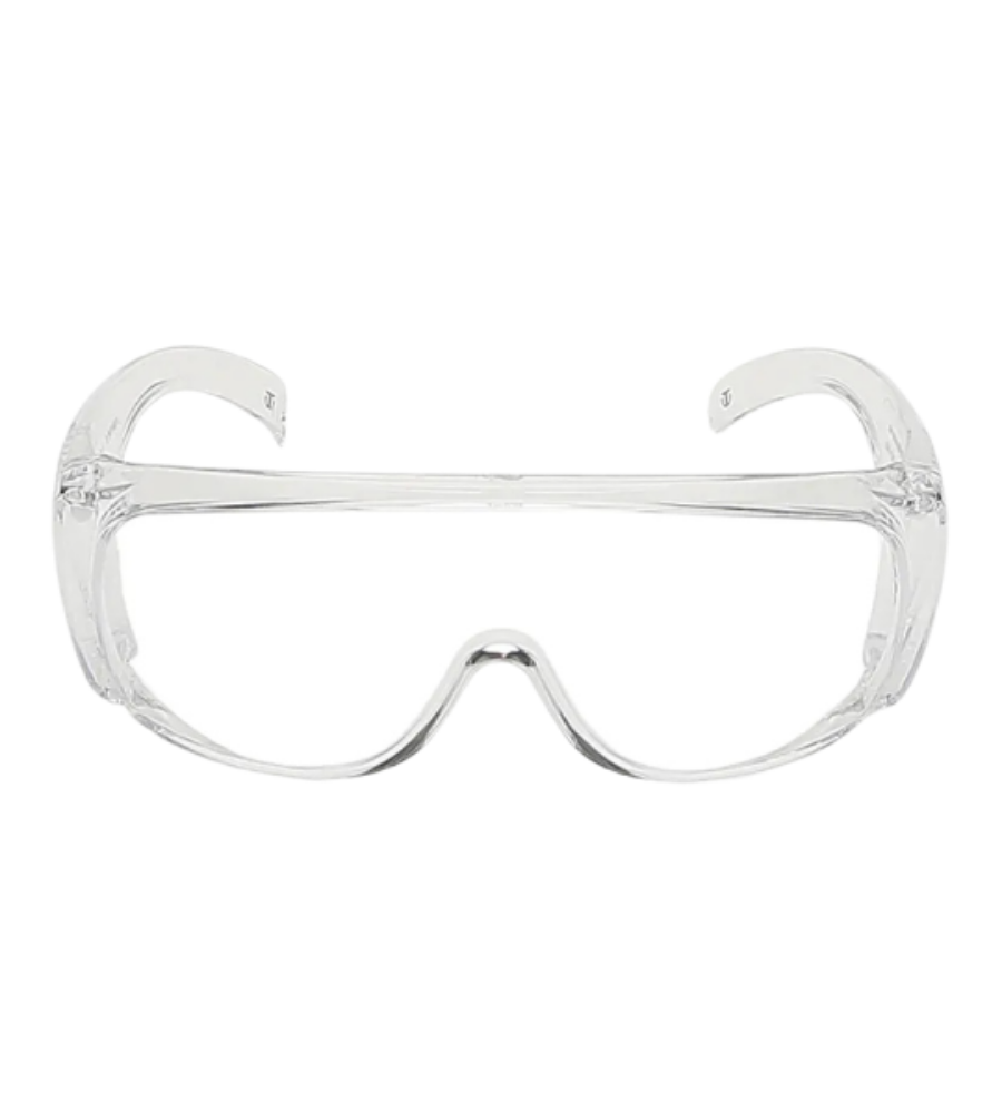 Transparent Oval Rimmed Safety Glasses