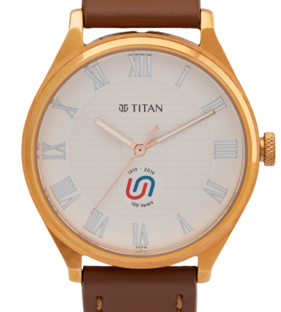 Titan Union Bank Customized Watch