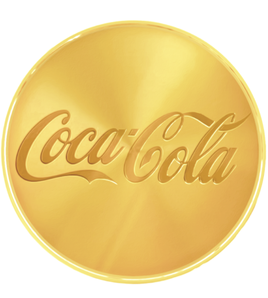 Tanishq Gold Coin Customized for Coca Cola