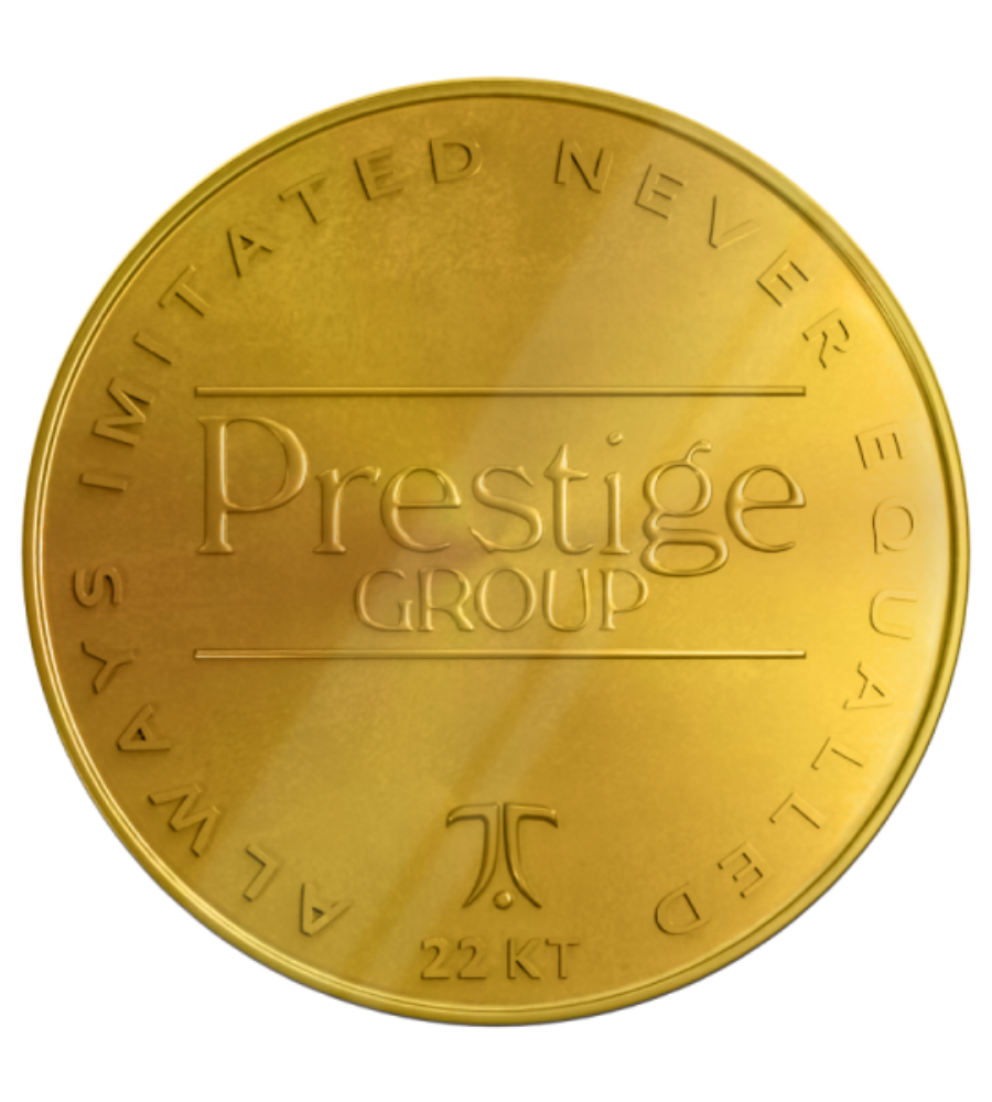 Tanishq Gold Coin Customized for Prestige Group